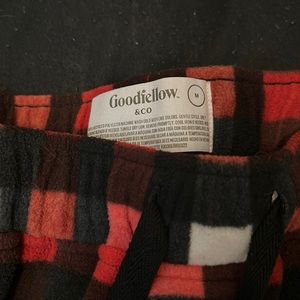 Goodfellow & co. Men’s Red plaid sleep pants!